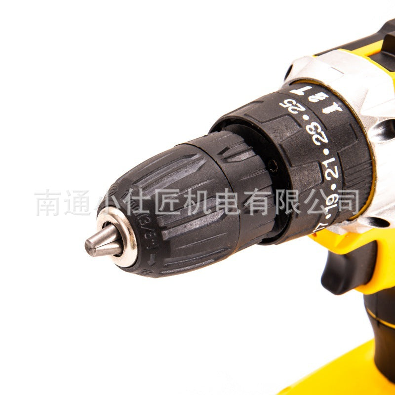 Cross-Border Dropshipping One Battery One Charger Multi-Specification Function Hand Drill Household Drilling Handheld Impact Drill Household