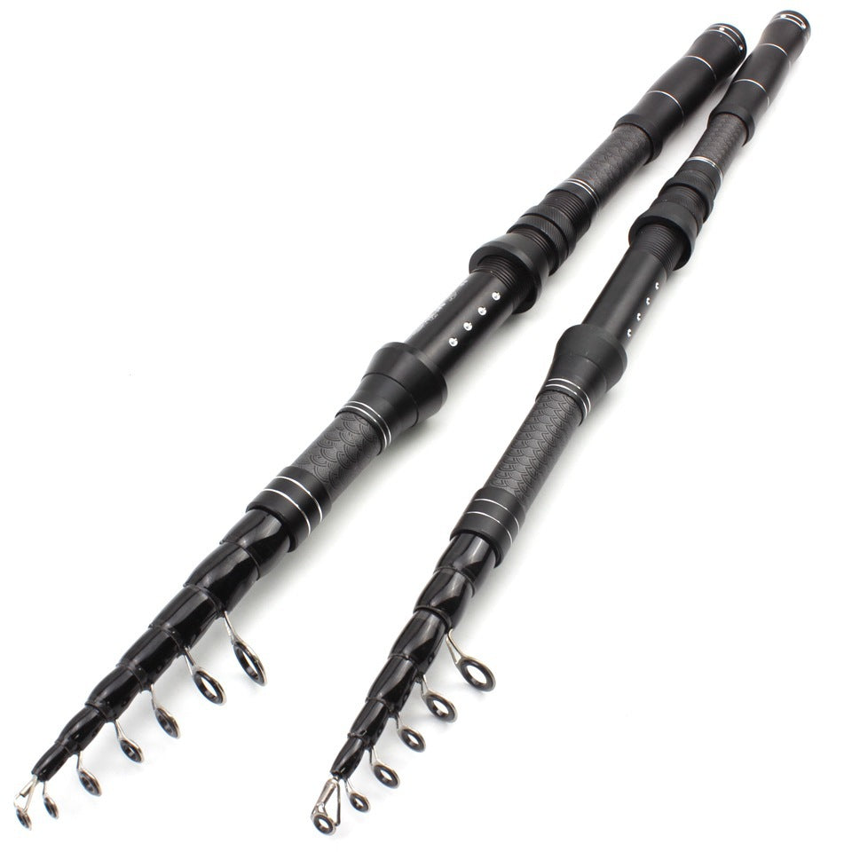 Ultra-short Portable European Carp Fishing Set Fishing Gear Combination European and American Fishing Rod Sea Rod Can Be Used FBA