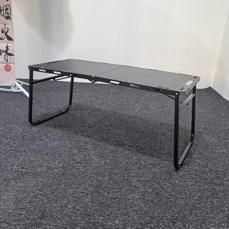 Outdoor folding table camping picnic table igt Hydraulic Tactical Table Portable Semi-Automatic Table Camping Integrated