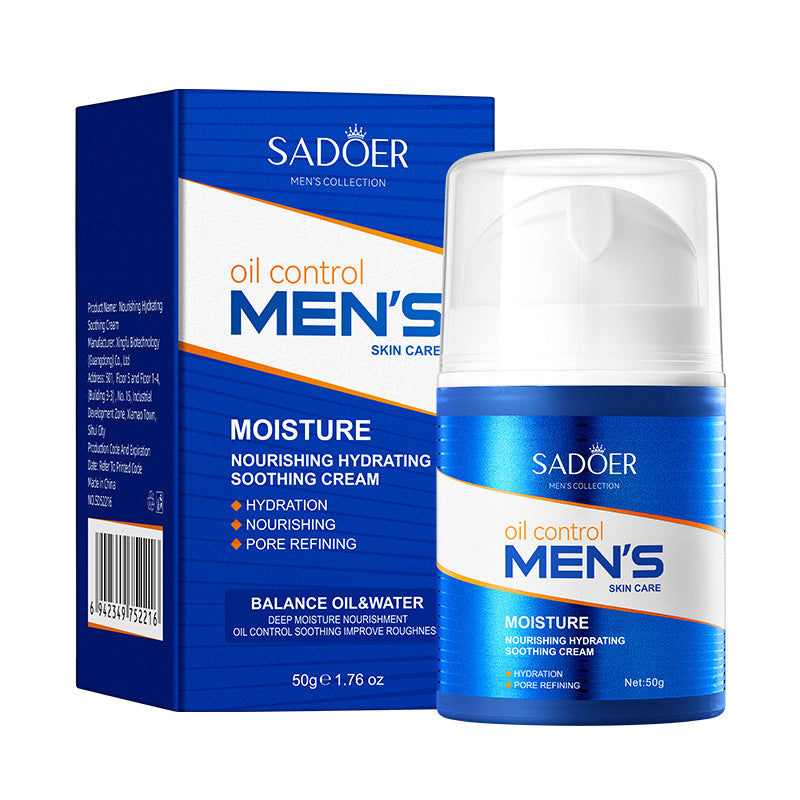 Cross-border Men's Face Cream Hydrating Moisturizing Cream Cross-Border Face Cream Export Manufacturer Wholesale