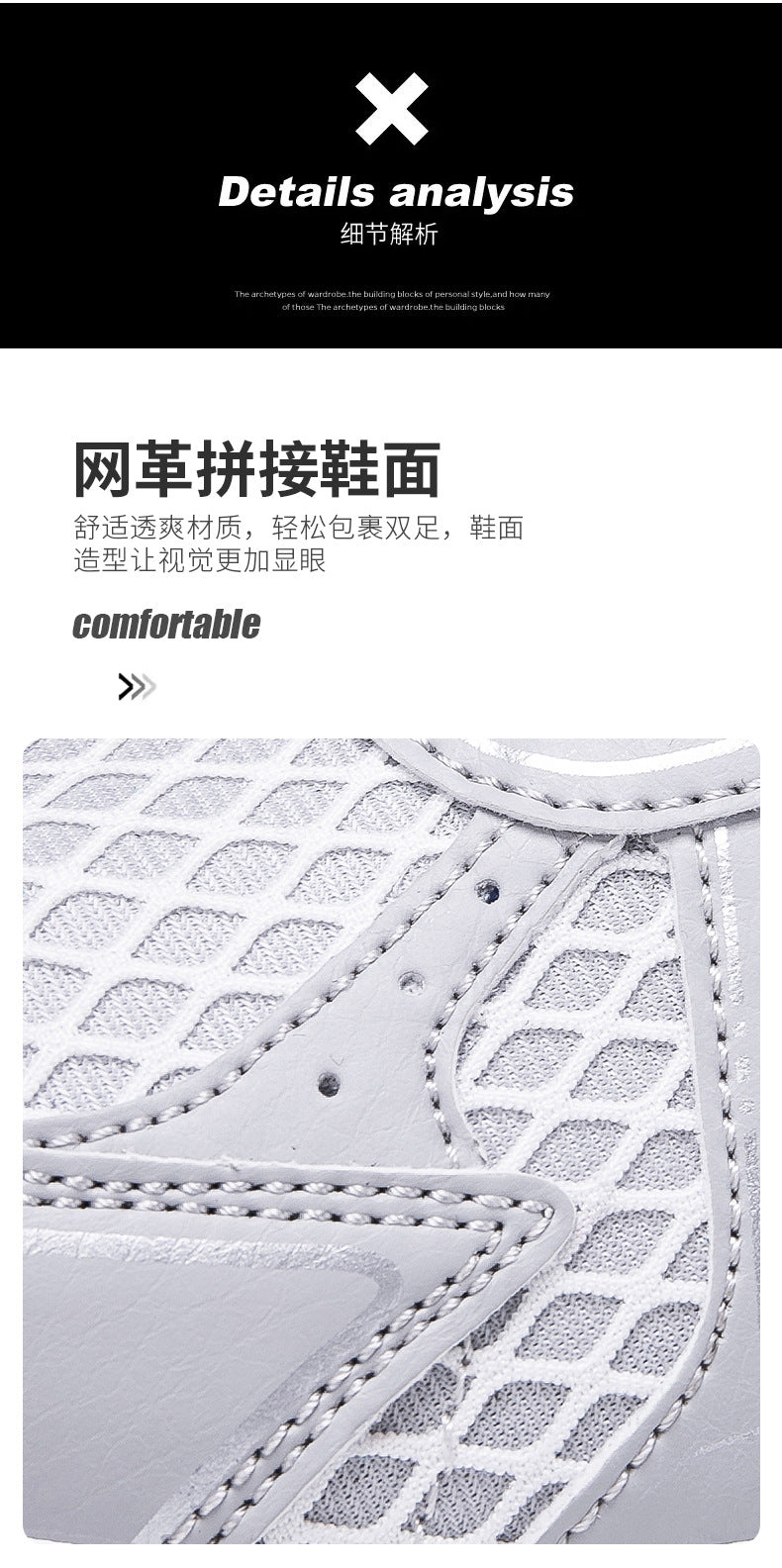 New Men's Running Shoes Large Size Mesh Breathable Casual EVA Lightweight cushioning rebound city commuter shoes