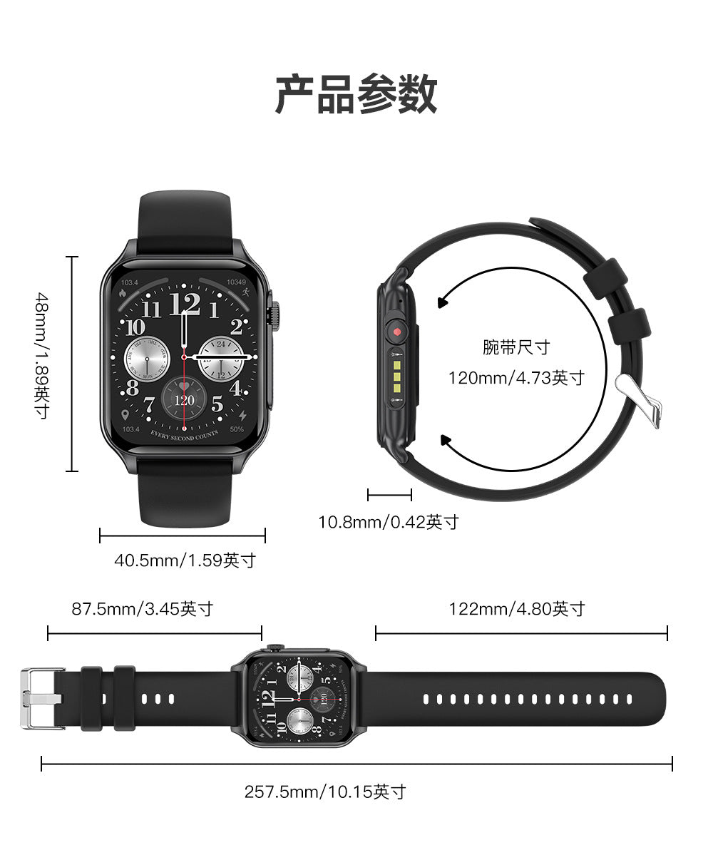 p6max Smart Watch led Flashlight Ultra-Long Standby Bluetooth Call Smart Watch Bracelet Hot Sale