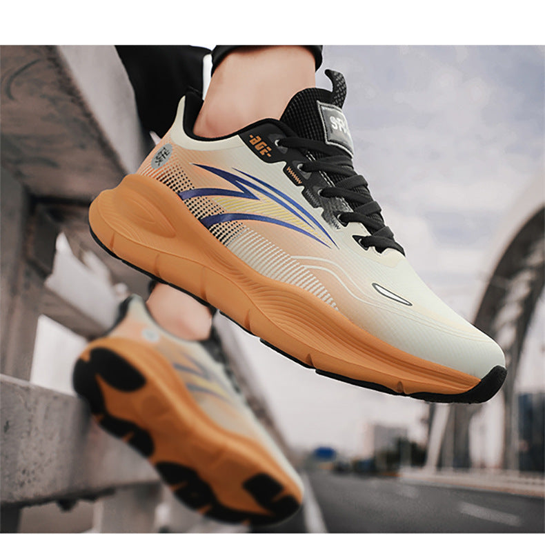 Large Size Fashion Leather Waterproof Rubber Non-Slip Wear-Resistant Sports Shoes with Fleece Lining and Thickened Warmth for Men