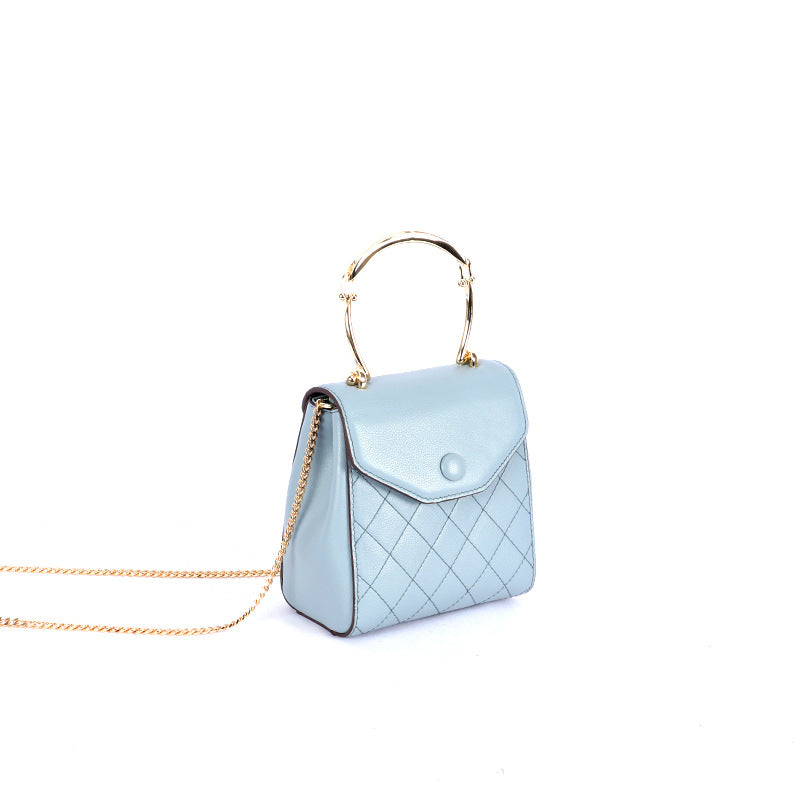 New Fashion Single Shoulder Bag for Women, Large Capacity Small Square Bag, Versatile Chain Handbag, Single Shoulder Crossbody Commuter Bag