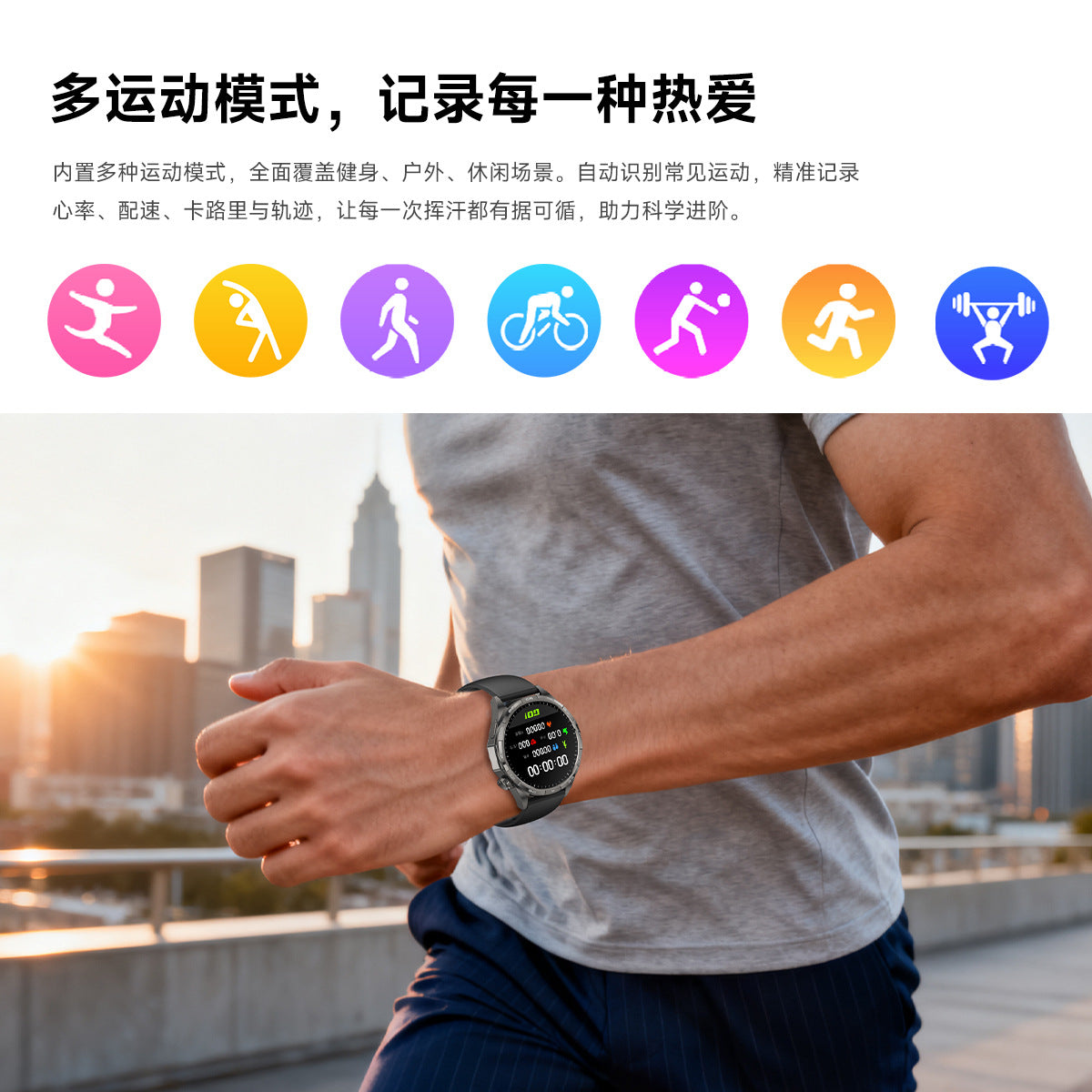 Watch6 Pro Smart Watch1.52inch Bluetooth Call, Heart Rate Monitor, Pedometer, Sleep, Message Reminder, Sports