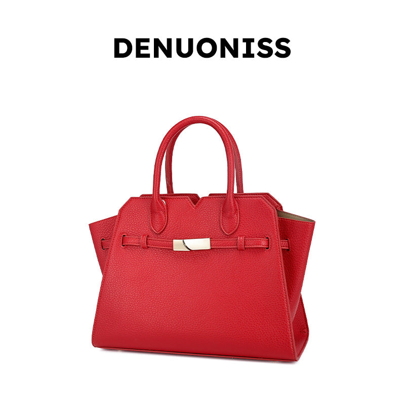 European and American Fashion Women's Bag Large Capacity Handbag New Trendy Versatile Retro Tote Bag High-end Crossbody Bag