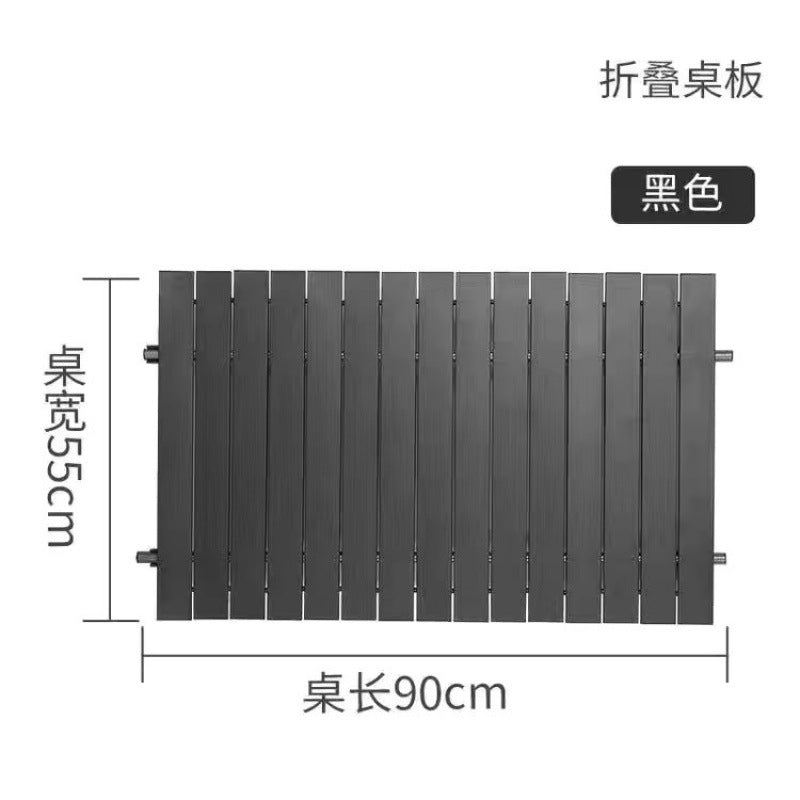 Camping Cart Outdoor Foldable Portable Flatbed Cart with Rear Opening, Liftable Table, and Stall Push Cart