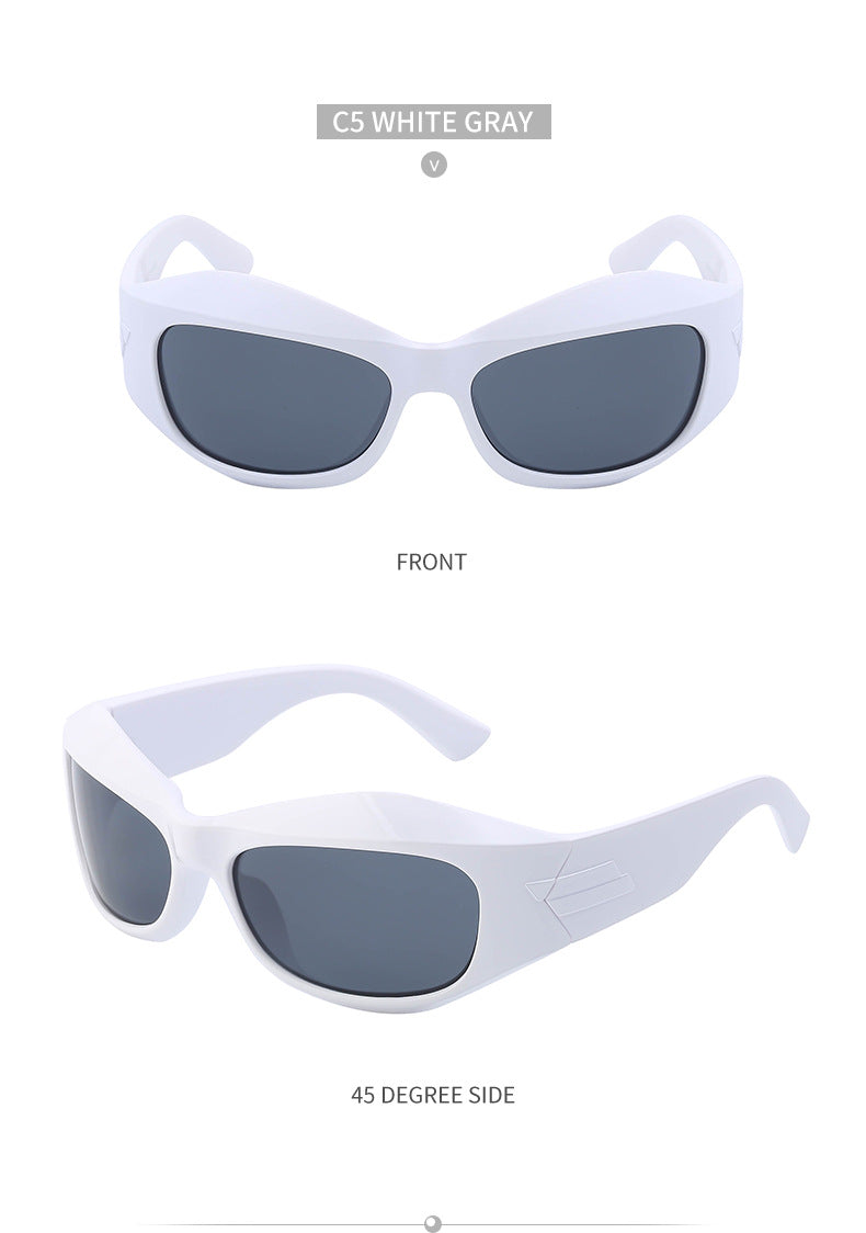 Steampunk Style Y2K Sunglasses for Men Cycling Sports Sunglasses for Women Wholesale