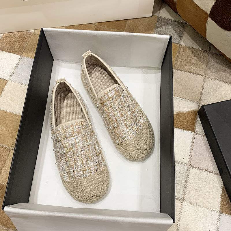 Women's Slip-On Fisherman Shoes2025Spring and Autumn New Style Flat Shallow Mouth Single Shoes Spring Fashion Versatile Non-Slip Maternity Shoes