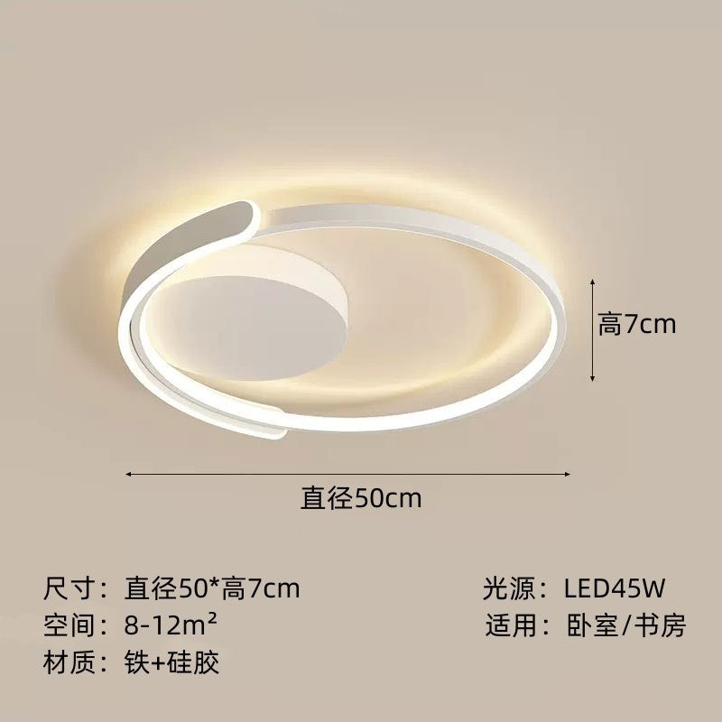 Modern Minimalist Bedroom Light LED Ceiling Lamp2025New Internet Celebrity INS Creative and Unique Room Bedroom Lighting