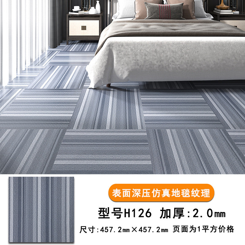 pvc Carpet Floor Stickers Self-Adhesive Commercial Imitation Carpet Ground Renovation Special Plastic Floor Stickers for Cement Floors