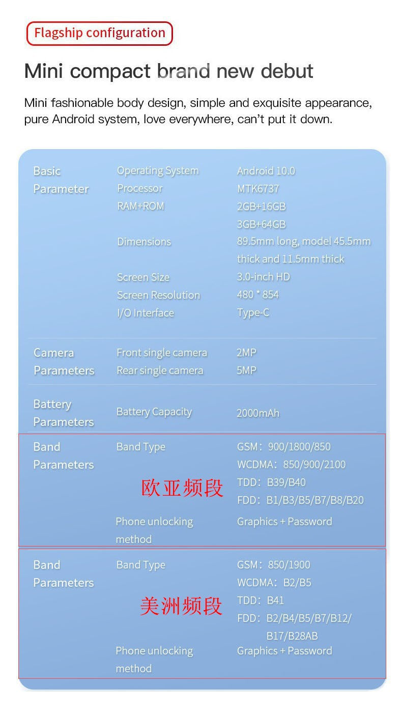 XS16All Netcom4G Mini Mobile Phone Ultra Small Pocket Four Core Android Smart Phone Google