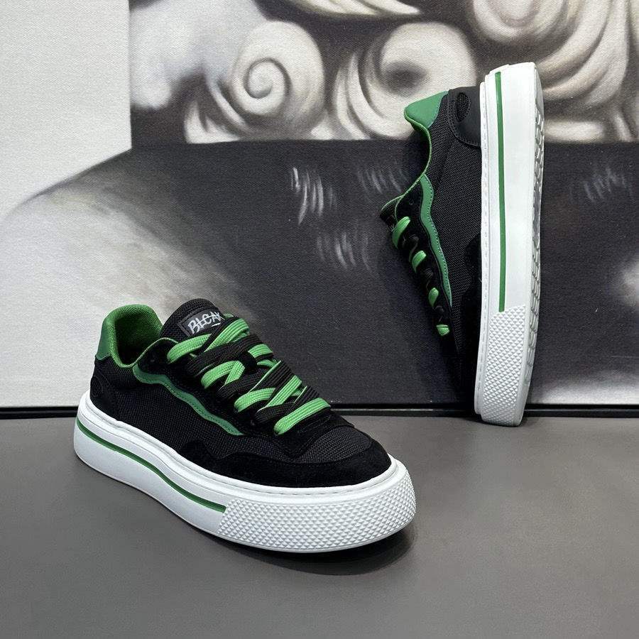 Men's Shoes2025New Summer Breathable Mesh White Shoes Thick Sole Height Increasing Sports Casual Shoes Men's Low-top Sneakers