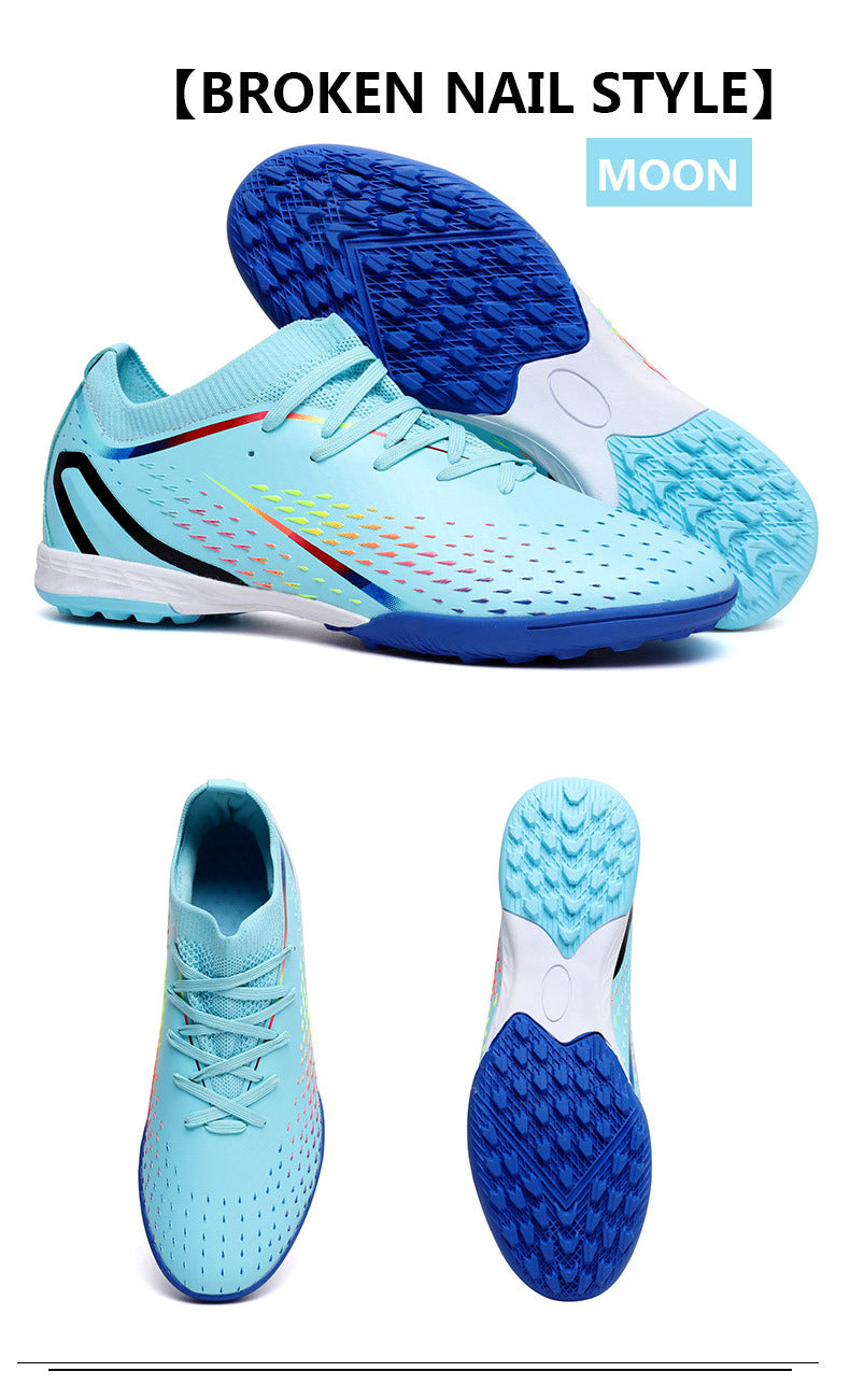 New Style Spike Soccer Shoes for Men, Students, Adults, Grass Training Long Spike Non-Slip Professional Competition Football Shoes