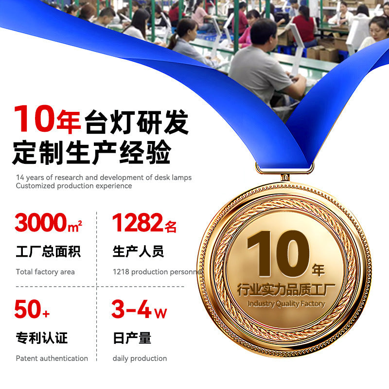 Amazon led Eye Protection Desk Lamp Study Bright Desktop Foldable15W Wireless Charging Touch Student Reading Bedside Lamp