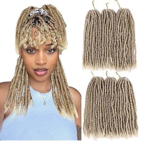 Europe and america cross border TEMU African Synthetic Hair Straight Gypsy Wig Hollow Braid straight Faux Locs
