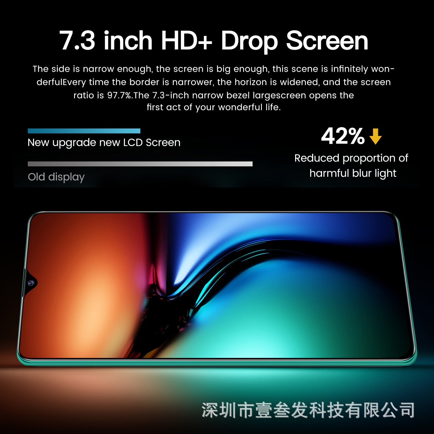 M13pro(1+16G)New Hot6.8Inch5G All-in-one smartphone factory stock