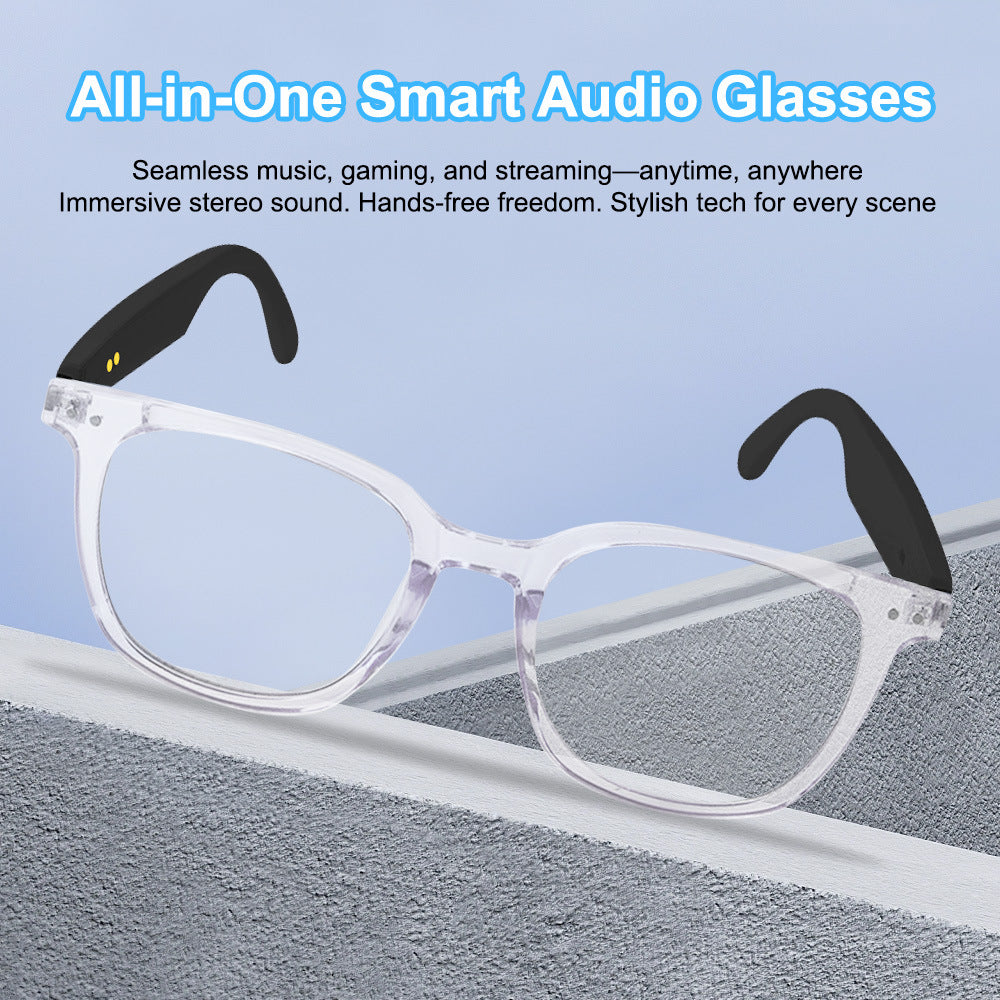 Smart Glasses Bluetooth Glasses Sunglasses Polarized Anti-UV Anti-Blue Light Listening to Music and Talking