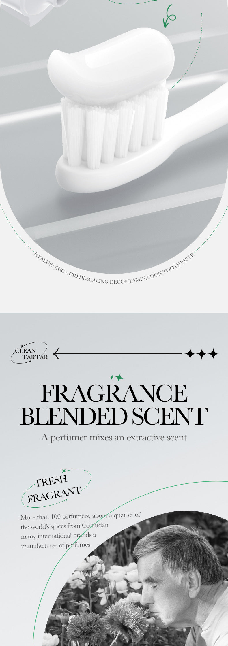 All English Toothpaste100g BIOAOUA Baking Soda Gum Care Niacinamide Fresh  Wholesale