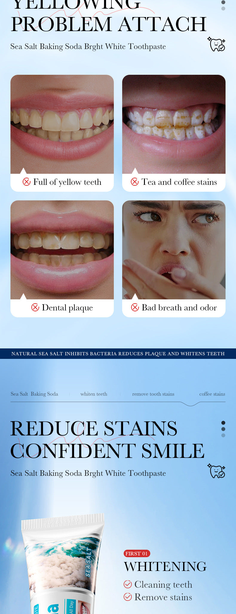 Full English Mint Toothpaste100gSADOER Propolis Sea Salt Ginger Cleans Tartar Strengthens Teeth  Wholesale