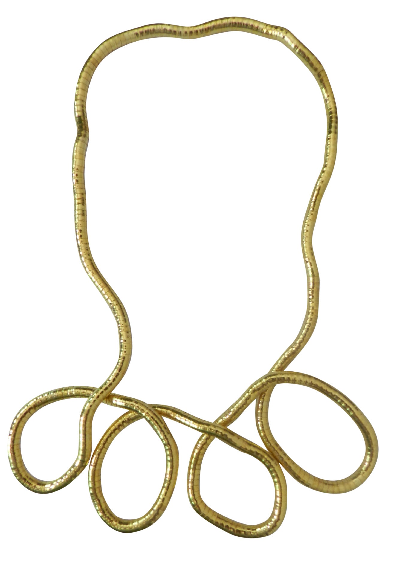 Europe and America choker Alloy Necklace for Women Snake Year Gift Jewelry Snake Bone Chain Freely Bendable Snake Shape Necklace