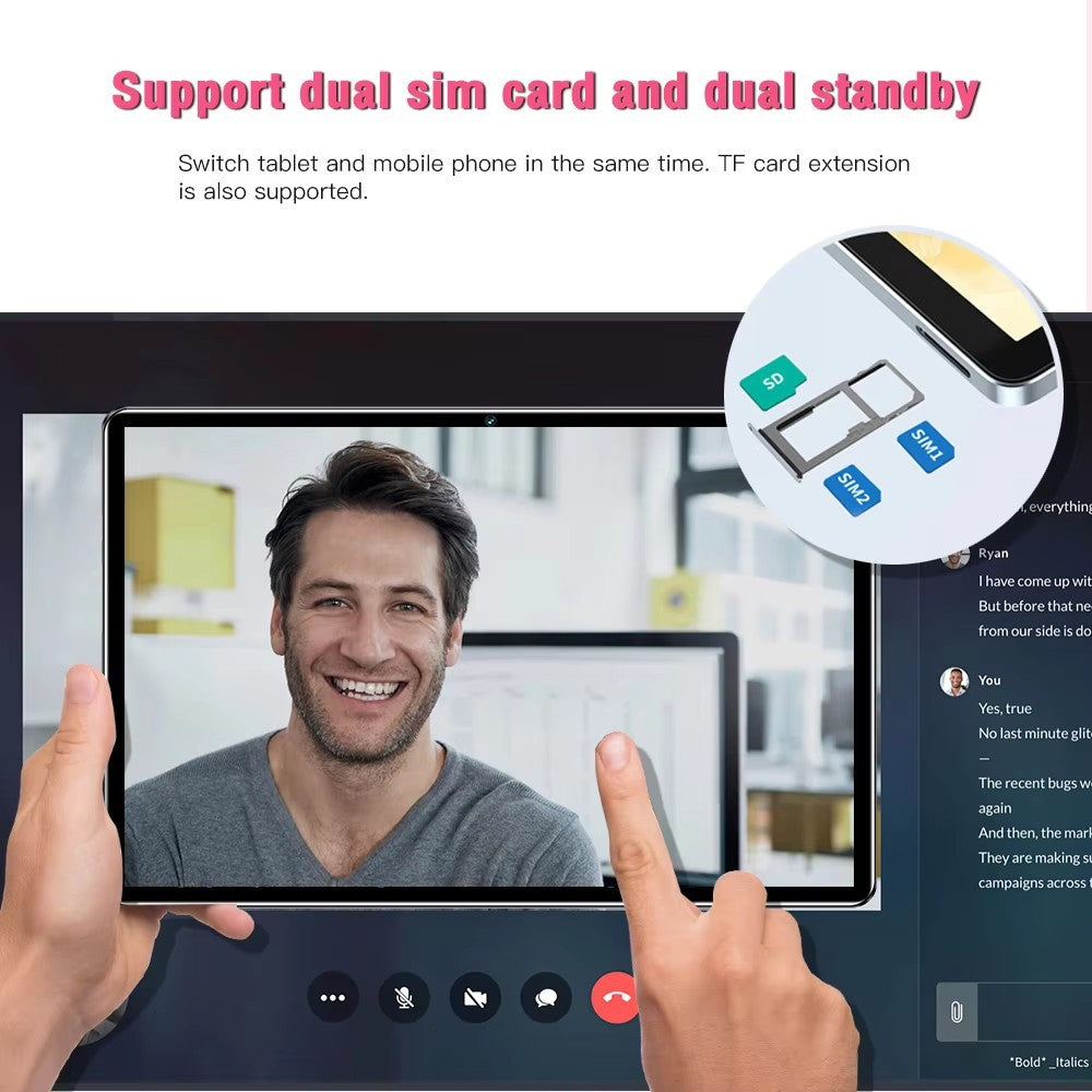 Popular S25 Ultra pro Android Smart Tablet PC10.1Inch5g Business Tablet for Calls