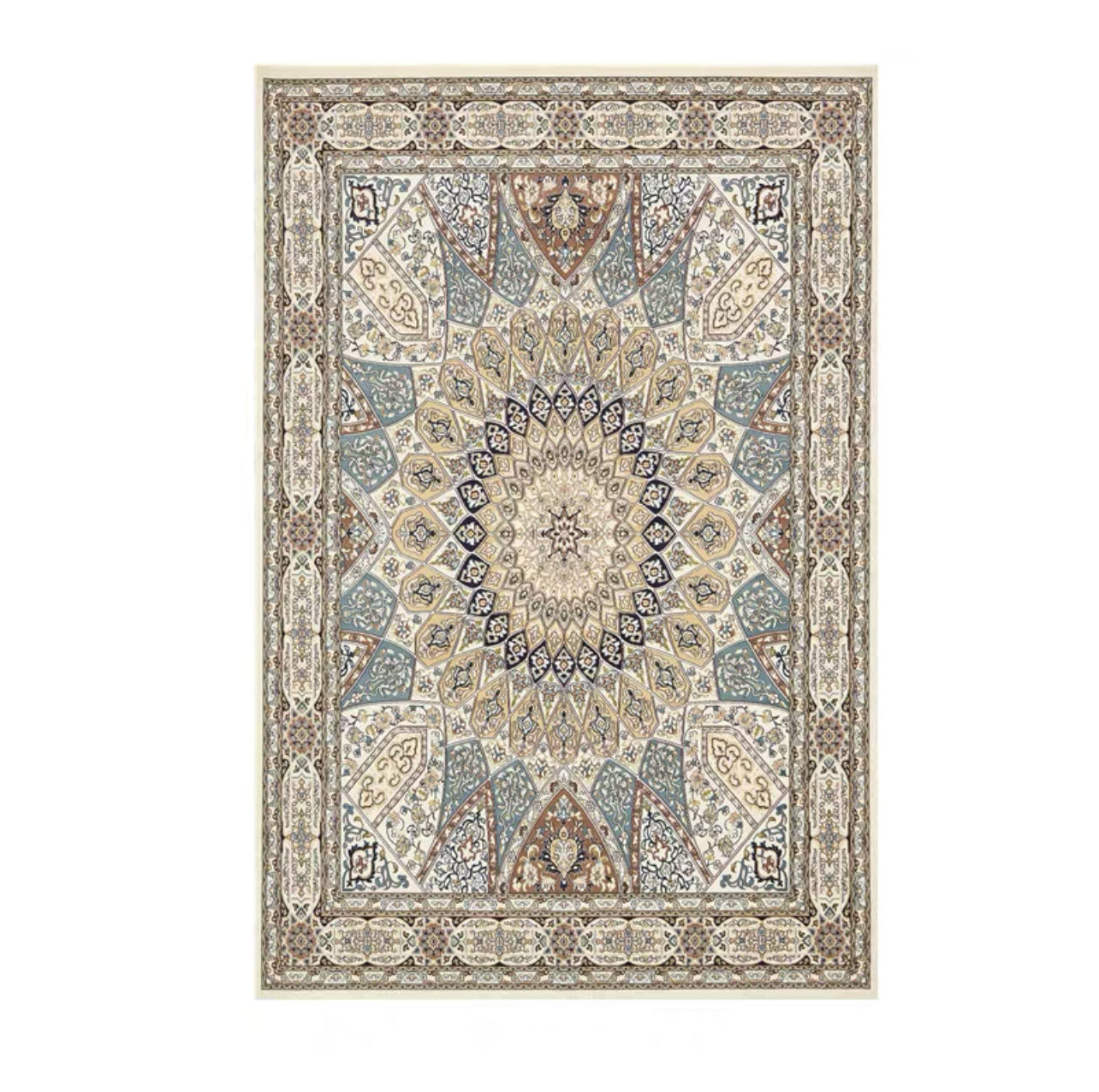 Thickened Imitation Cashmere Persian Carpet Vintage Ethnic Style Living Room Carpet Full Carpet Sofa Coffee Table Rug carpet