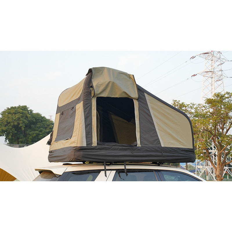Outdoor Camping Inflatable Car Roof Tent Waterproof Sunproof Breathable Car-mounted Camping Travel All-season Universal