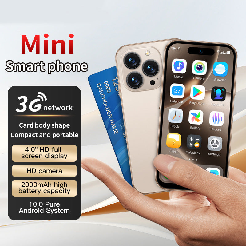 3G Smart Mini Phone M16 pro New4Small screen dual SIM phone for students Android smartphone
