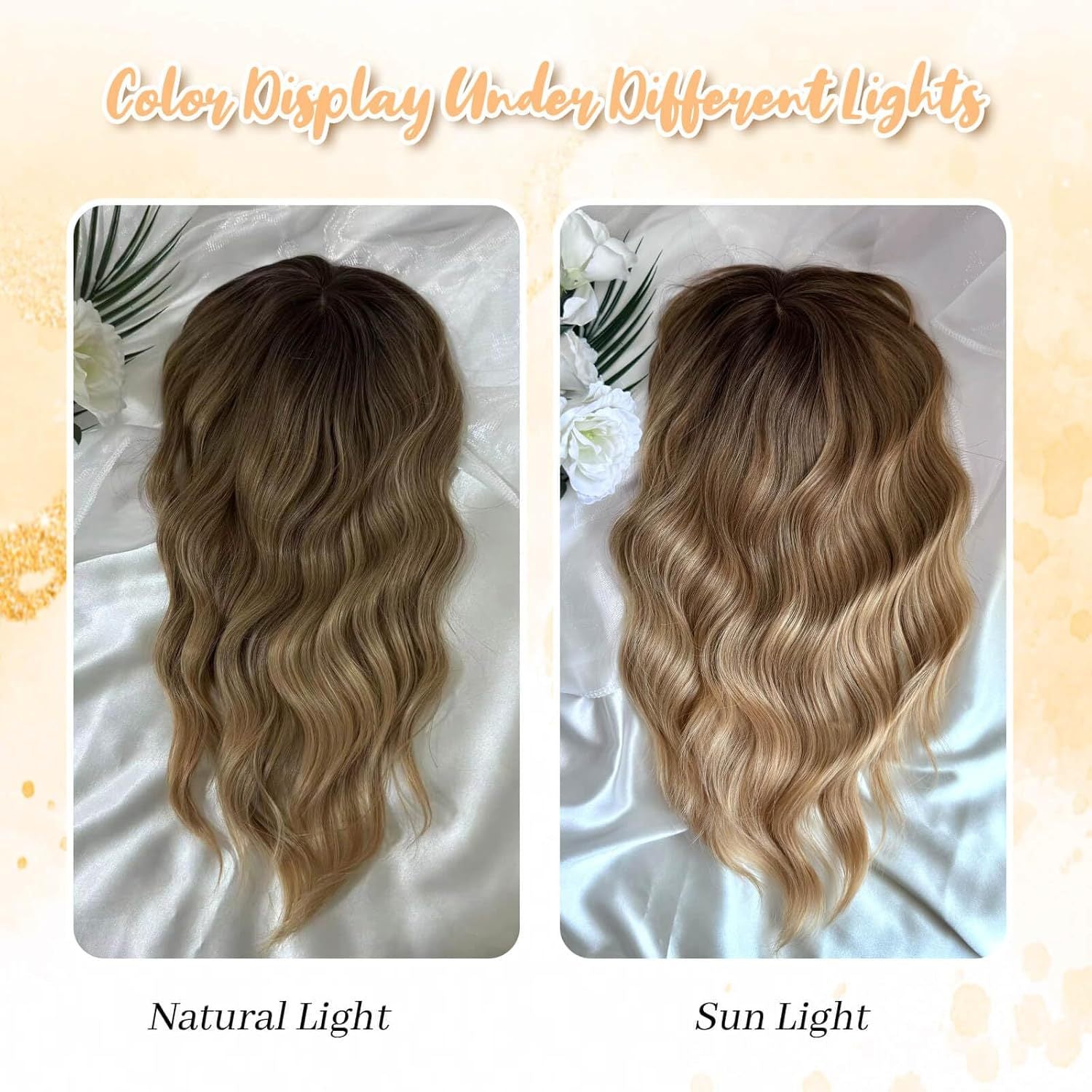 141 Inch European and American Style Synthetic Hair Patch with Bangs to Cover Scalp, Hair Patch water topper