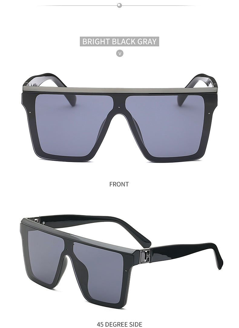 2025New Fashion Sunglasses for Women, Internet Celebrity Style, Large Square Frame Sunglasses for Men, Trendy sunglasses