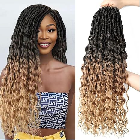 14-301 Inch Synthetic Dreadlock Crochet Wig DEEPNULocscrochethair Scattered Tail Celebrity Fashion