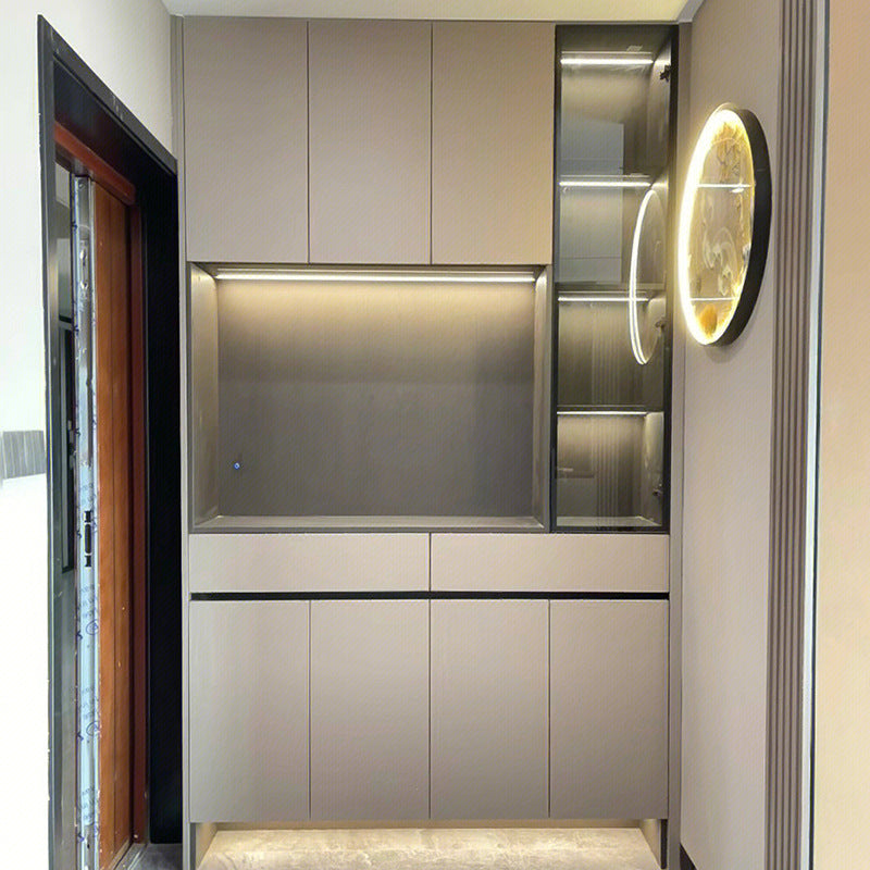 Qian Nian Zhou Whole House Custom Cabinet Factory Foshan Custom Wanhua Hexiang Board Wardrobe Wine Cabinet Balcony Cabinet Furniture Factory