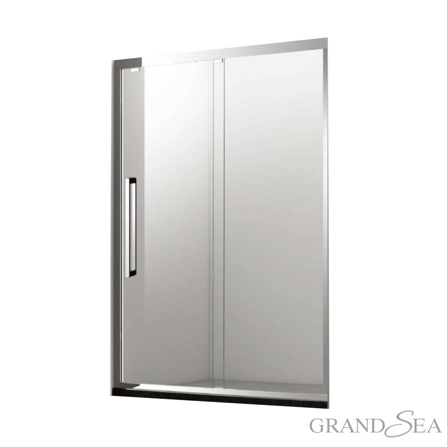 Normal Design 60x60 Aluminum Frame Glass Shower Door, Bathroom Sliding Glass Door