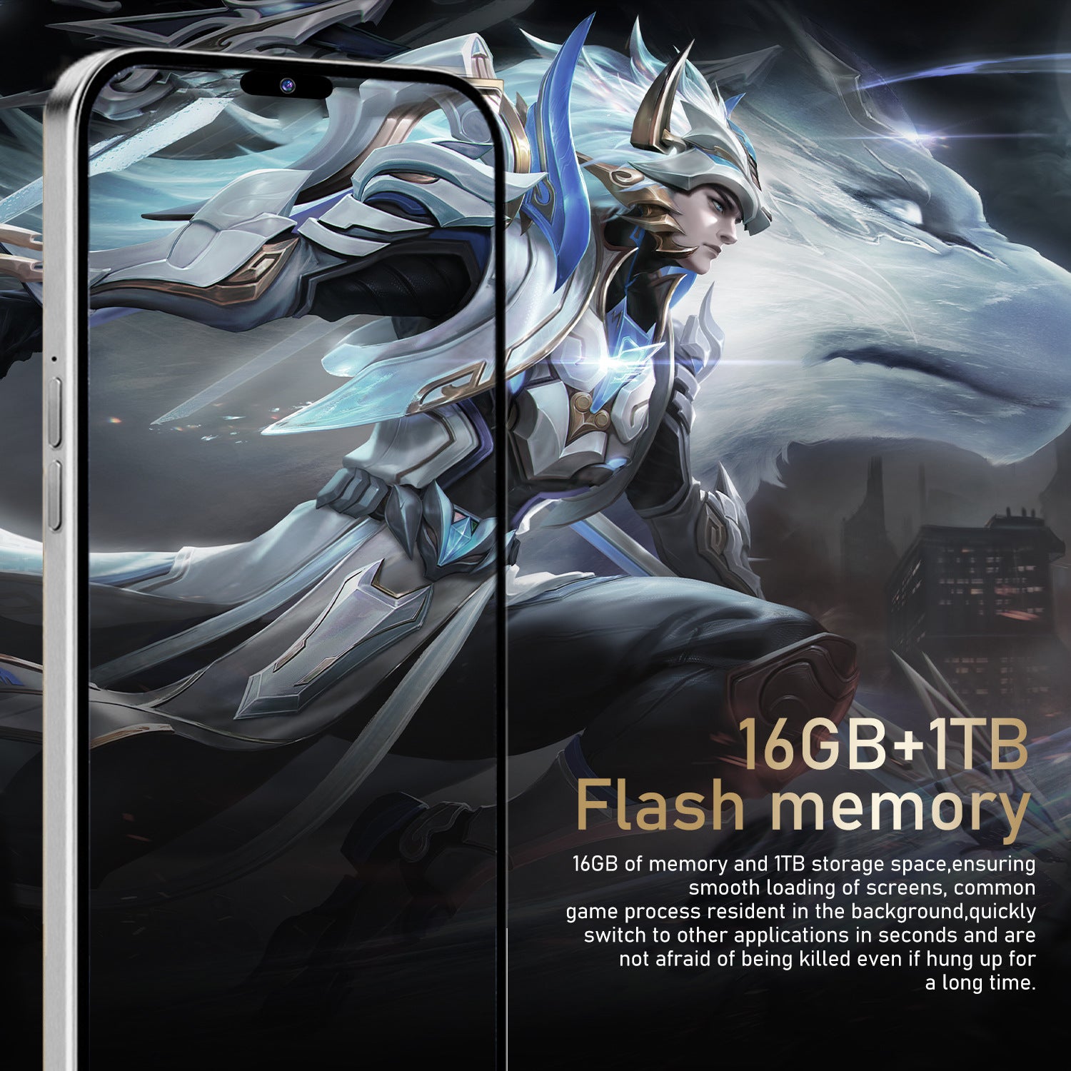 New model exclusive i15 Pro Max Intelligence5G Mobile Phone16+1T Android Phone Factory Price