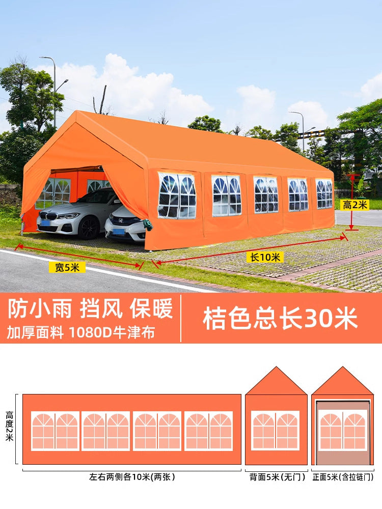 Camping Internet Celebrity Market Stall Tent Cover Thickened Windproof Rainproof Coldproof Outdoor Windproof Cloth Distribution and Dropshipping