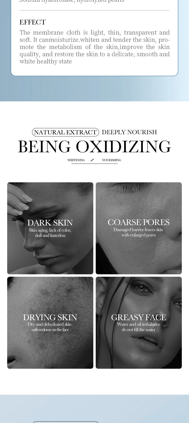 Full English Mask30gBIOAOUA Honey Hydrating Pearl Moisturizing Rose Snail Moisturizing  Foreign Trade Wholesale