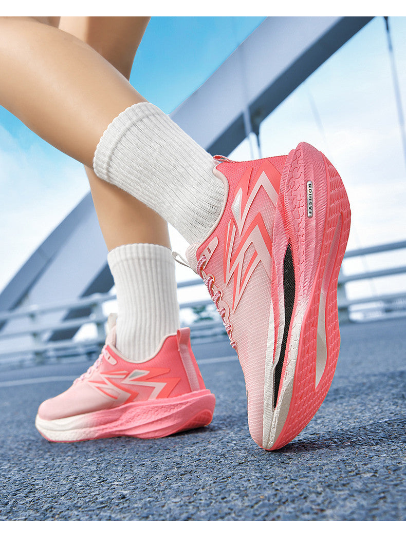 New Feiran Ultra-light Comfortable Breathable Unisex Casual Running Shoes with Real Carbon Plate Cushioning and Anti-slip Couples Sports Shoes