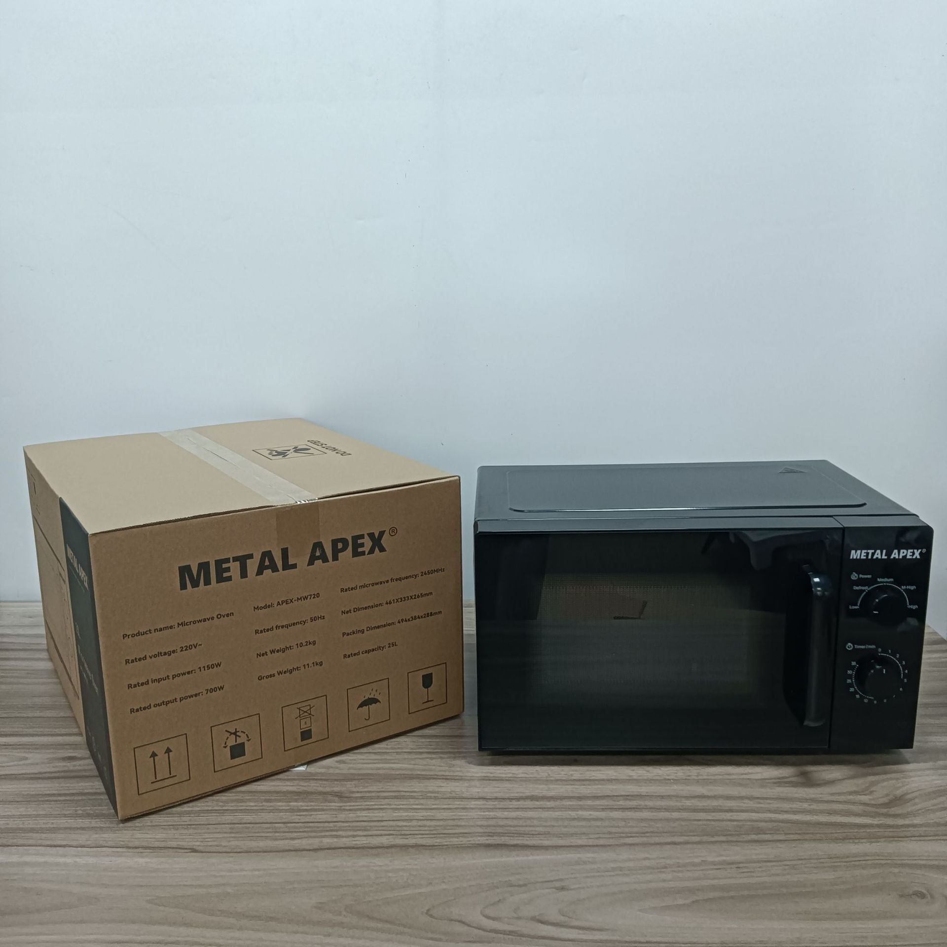 20L/25L Microwave Oven Household Multifunctional Microwave Oven Turntable Mechanical Knob Export