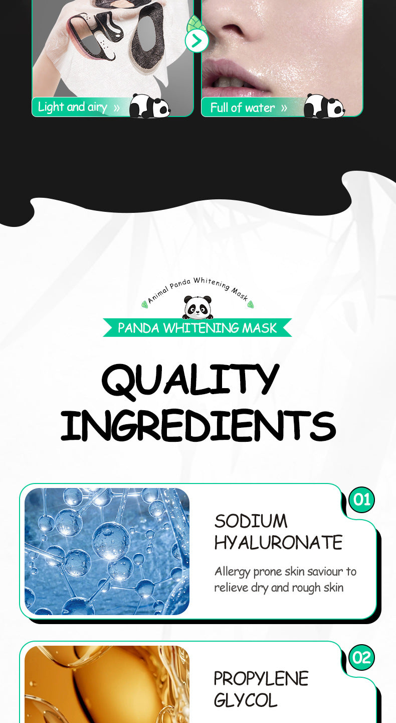 Full English Animal Pattern Mask25g SADOER Hydrating and Moisturizing Skin Care Tablets for  Wholesale