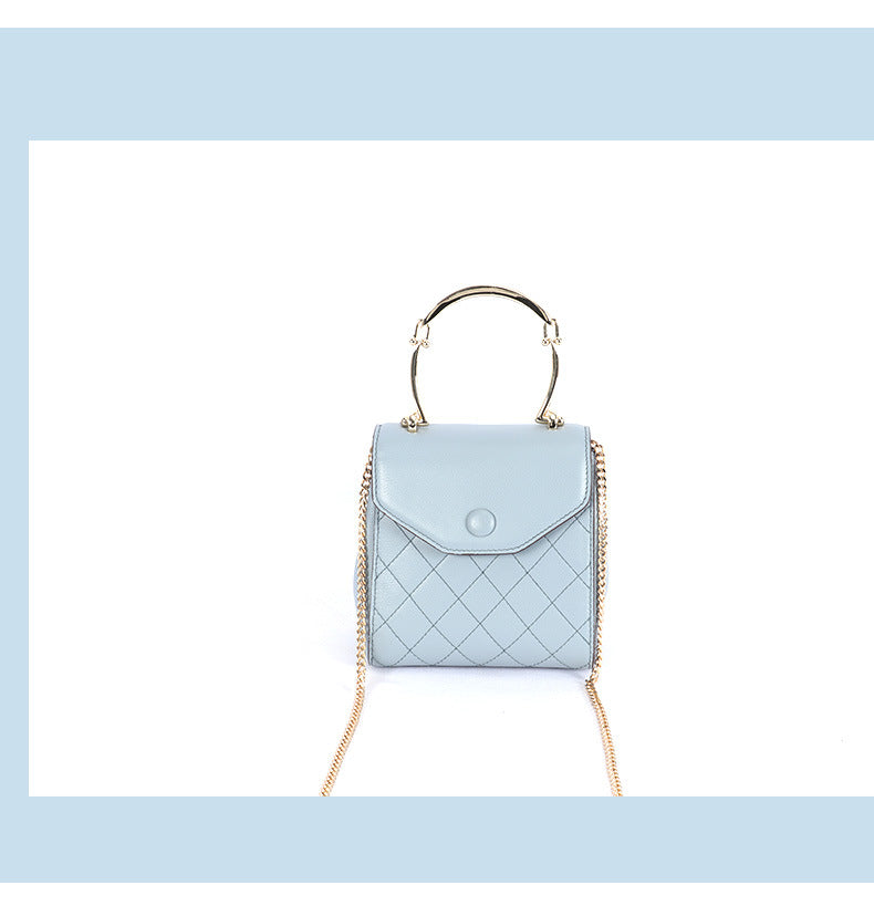 New Fashion Single Shoulder Bag for Women, Large Capacity Small Square Bag, Versatile Chain Handbag, Single Shoulder Crossbody Commuter Bag