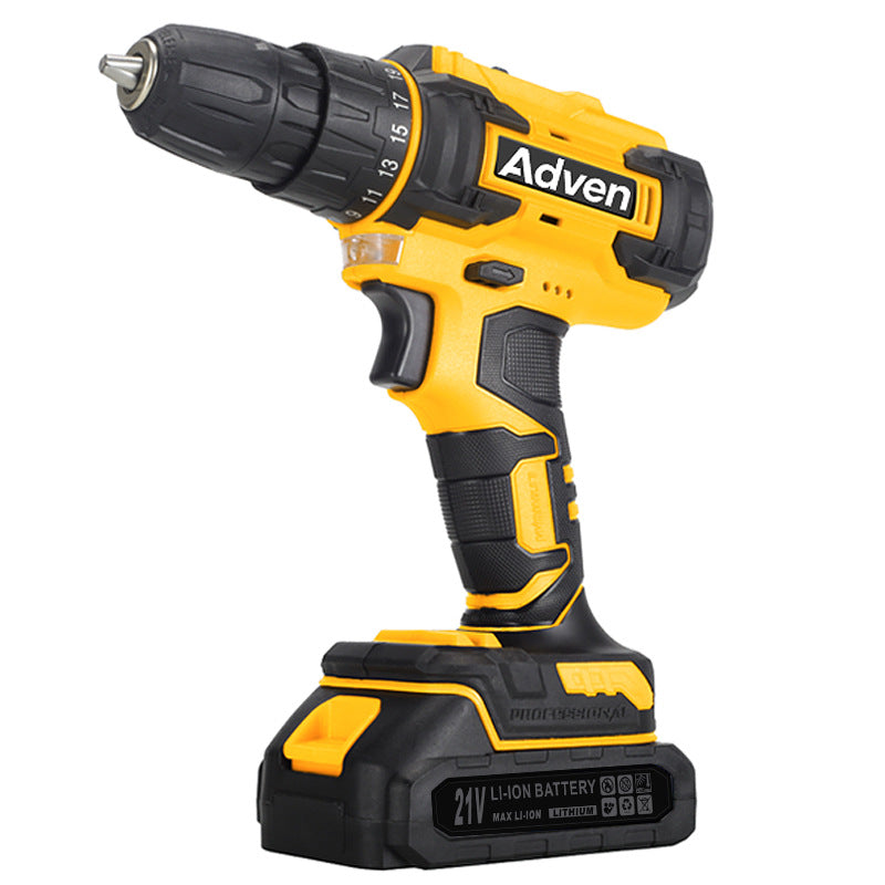 21v Multifunctional rechargeable lithium electric drill Household Impact Electric Screwdriver Set Drill