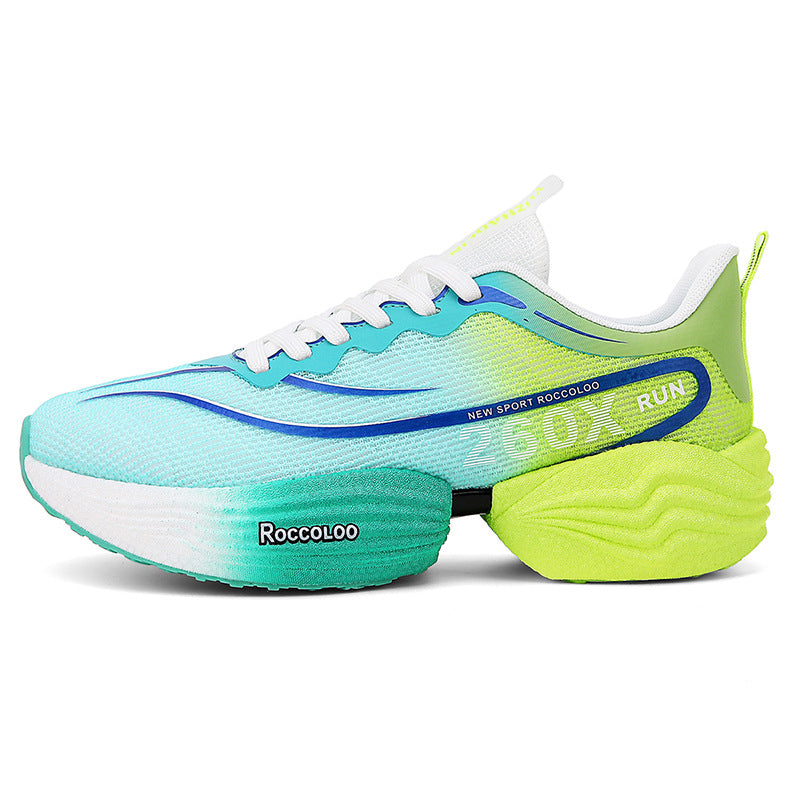 2025New Carbon Plate Anti-Slip Soft Sole Sports Shoes Dropshipping Couple Mesh Breathable Racing Running Shoes