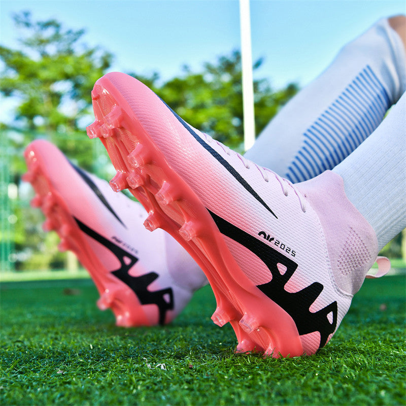 Assassin15Men's Football Shoes for Primary and Secondary School Students and Teenagers AG Spike tf Broken Nail Adult Competition Training Shoes