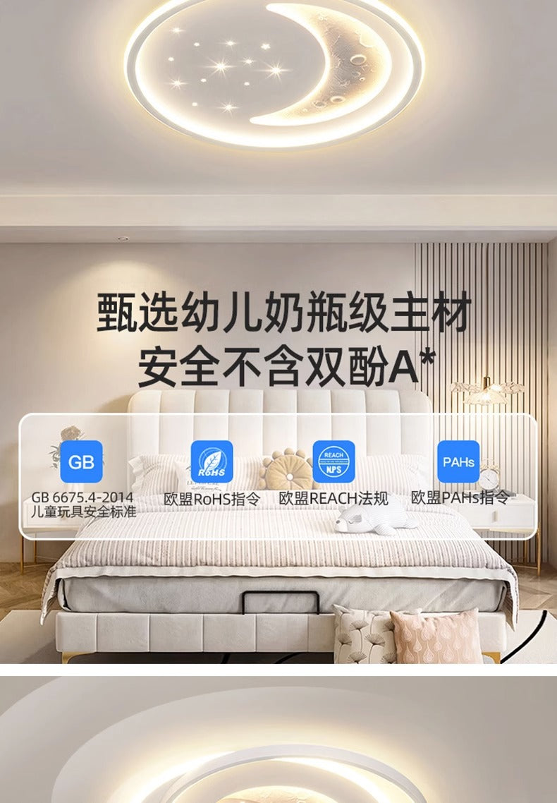 Minimalist Personalized Ceiling Light Round Bedroom Lamp2025New Modern Minimalist Designer Internet Celebrity ins Study Room Lamp