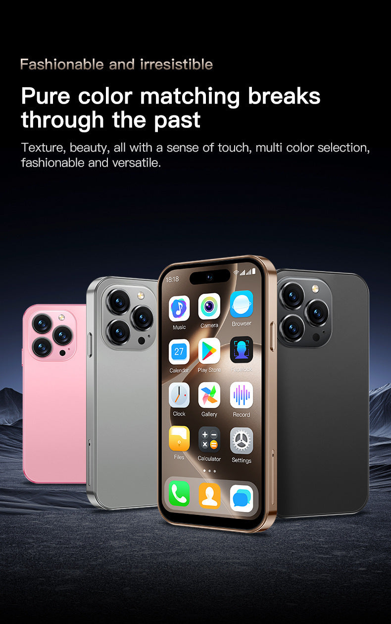 M16 PRO Hot Sale Smart Mini Phone4.0Inch Screen Dual SIM Ultra-Thin Quad-Core Backup Phone Foreign Language