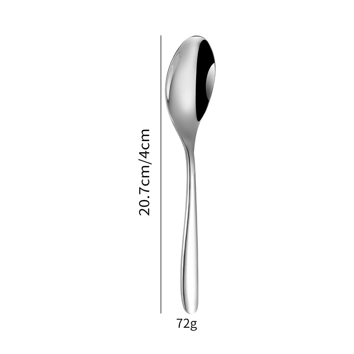 304Stainless Steel Knife Fork Spoon Thickened Tableware Western Hotel High-end Steak Knife Fork Dessert Spoon Set Kunting