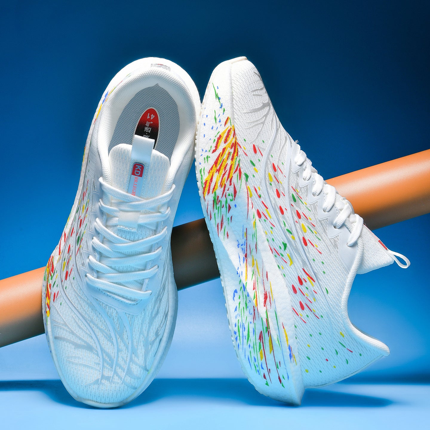 2025New Ultra-Light Shock-Absorbing Soft Sole Sports Shoes for Men and Women, Versatile, Wear-Resistant, Non-Slip, Racing Carbon Plate Running Shoes