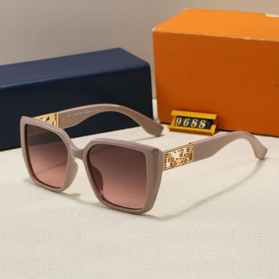 New Fashion Versatile Unisex Driving Sunglasses Outdoor Beach Leisure Travel UV Protection Sunglasses