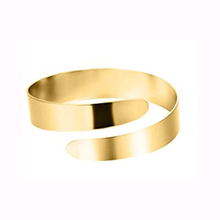 Alloy Arm Bracelet for Women Versatile High-end Jewelry for Men ins Niche Accessories Bracelet